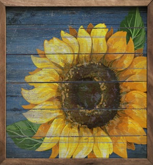 Denim Sunflower